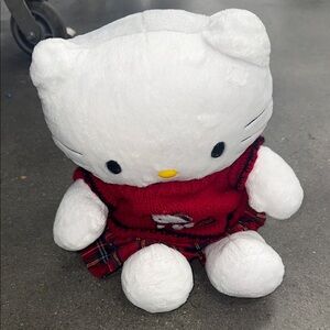 Hello Kitty Plush in Red and White Outfit